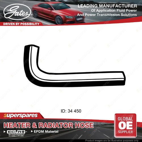 Gates Upper Radiator Hose for Nissan Navara D21 Pathfinder WD21 Terrano WD21