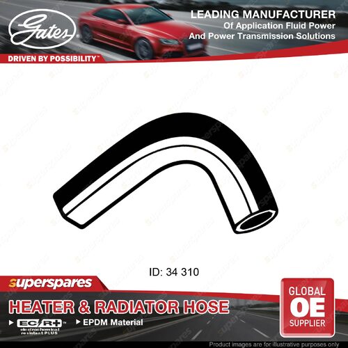 Gates Lower Radiator Hose for Nissan Navara D21 Pathfinder WD21 2.4L 310mm