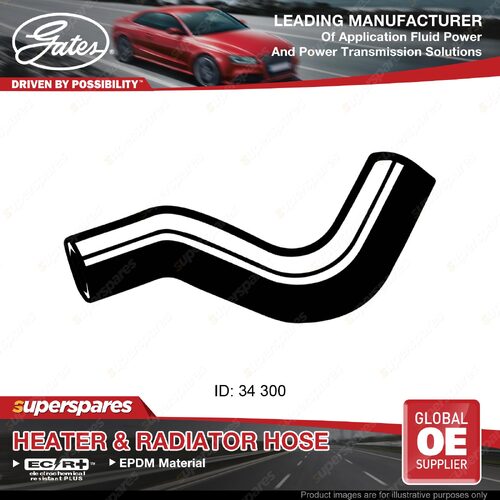 Gates Upper Radiator Hose for Mitsubishi Triton ME MF MG MH MJ L200 K14T K24T