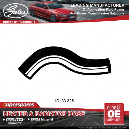 Gates Upper Radiator Hose for Toyota Hiace RZH 10 102 112 Regius RZH103 RZH12