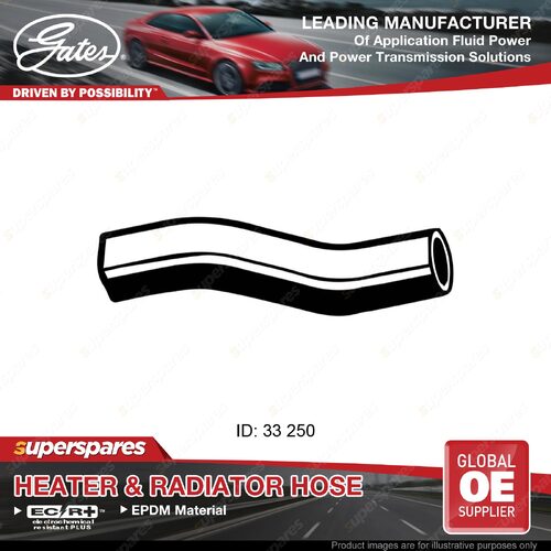 Gates Lower Radiator Hose for Toyota 4 Runner RN130 Hilux RN85 RN90