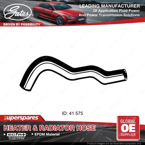 Gates Lower Radiator Hose for Toyota Landcruiser FZJ75 FZJ80 1FZ-FE 4.5L