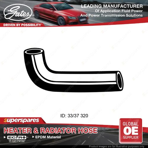 Gates Lower Radiator Hose for Toyota Hiace LH50 LH60 LH 7 2.2L 2.4L 1982-1989