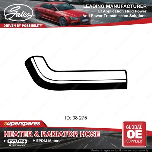 Gates Upper Radiator Hose for Land Rover Discovery LJ 2.5L 10/89-10/98