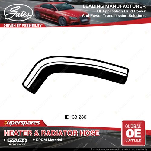 Gates Lower Radiator Curved Hose for Mazda 626 GE Mx-6 GE KL 2.5L 91-97