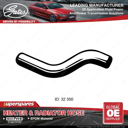 Gates Upper Radiator Hose for Ford Capri SA SB SC SE B6 B6T 1.6L 89-94