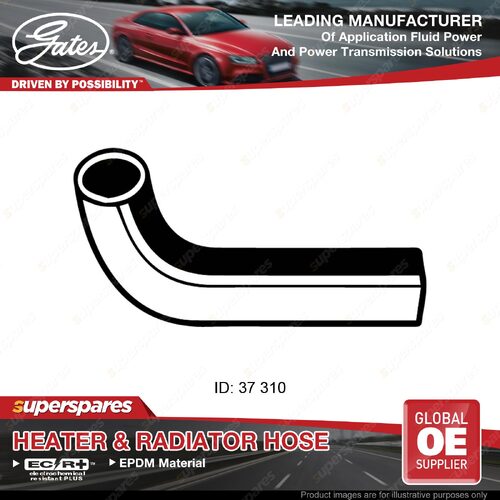 Gates Lower Radiator Curved Hose for Subaru SVX CX 3.3L 09/94-12/97