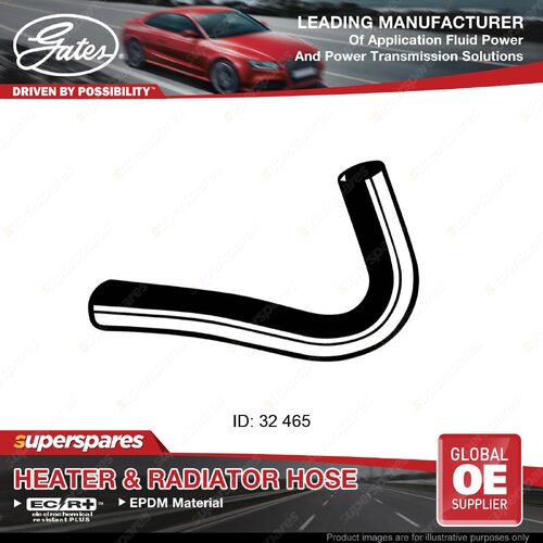 Gates Lower Radiator Hose for Toyota Corolla KE55 1.3L 11/78-11/81