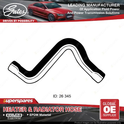 Gates Lower Radiator Hose for Seat Cordoba 6K1 6K2 Ibiza 6K1 1.8L 2.0L