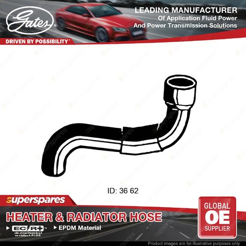 Gates Lower Radiator Curved Hose for Porsche 944 968 2.5L 3.0L 85-95