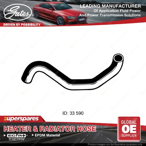 Gates Lower Radiator Hose for Hyundai Scoupe SLC G4EK G4EK-TC 1.5L 91-96