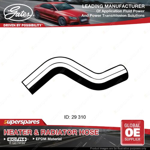 Gates Upper Radiator Hose for Mazda 323 Astina BG B6E B6 BP 1.3L 1.6L 1.8L