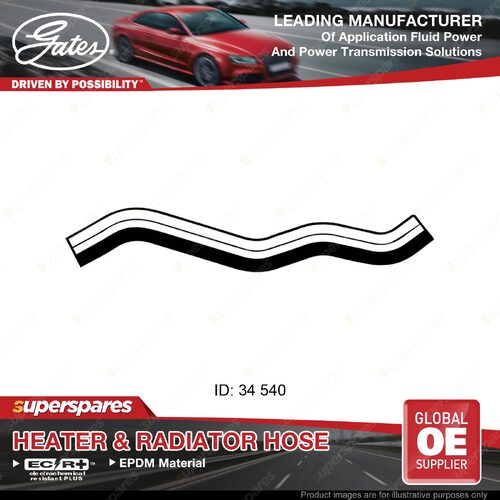 Gates Lower Radiator Curved Hose for Nissan Maxima J30 3.0L 04/90-02/95