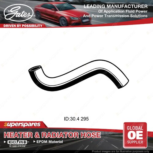 Gates Lower Radiator Hose for Ford Festiva WB WD WF B3 B5 1.3L 1.5L