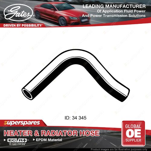 Gates Upper Radiator Hose for Mitsubishi Pajero NH NJ NK NL V45W V25W 3.5L