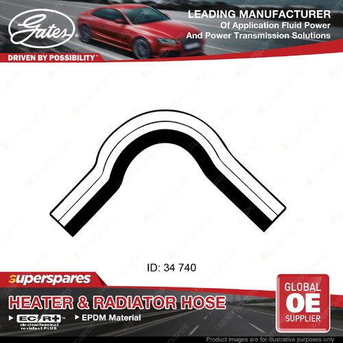 Gates Upper Radiator Hose for Mitsubishi Magna TS TR 4G54 Automatic 2.6L