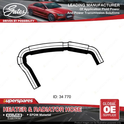 Gates Lower Radiator Hose for Daihatsu Rocky Hard F70 F75 F80 F85 54KW