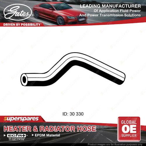 Gates Upper Radiator Curved Hose for Kia Mentor FA 1.5L 02/96-10/97