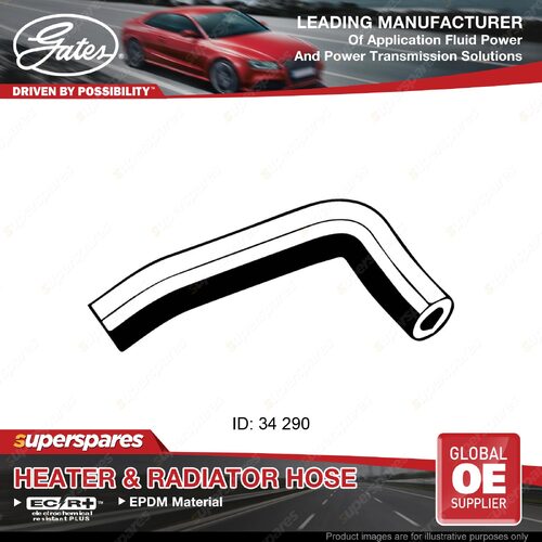 Gates Upper Radiator Curved Hose for Kia Sportage K00 2.0L 12/96-04/04