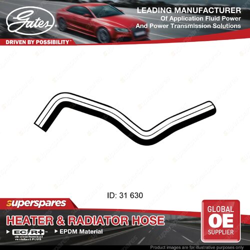 Gates Lower Radiator Hose for Hyundai Coupe RD Lantra J-2 Avante JF2 2.0L 1.8L