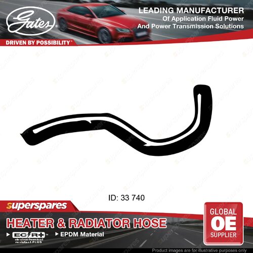 Gates Lower Radiator Hose for Toyota Landcruiser Prado RZJ90 RZJ95 2.7L