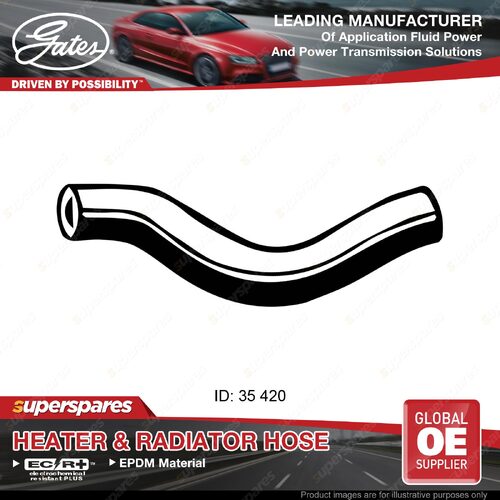 Gates Upper Radiator Hose for Nissan Bluebird U13 1.8L 2.0L 1991-1997