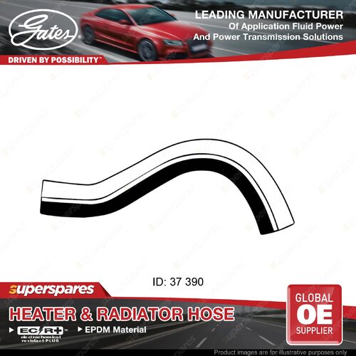 Gates Upper Radiator Hose for Toyota Landcruiser FZJ105 1FZ-FE 4.5L 98-08