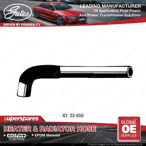 Gates Lower Radiator Hose for Toyota Regius RZH12 2.4L 08/95-02/05