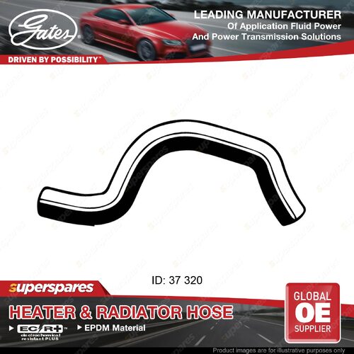 Gates Lower Radiator Hose for Holden Rodeo TFR25 TFS25 3.2L 140KW 98-03