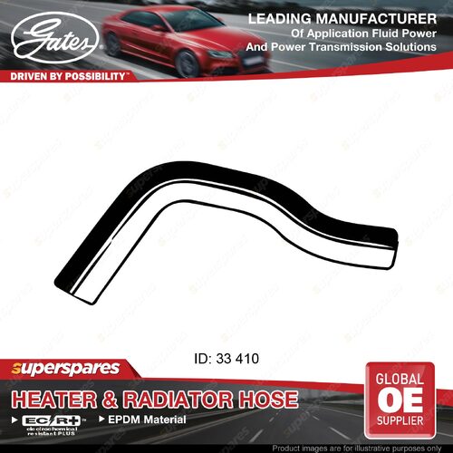 Gates Upper Radiator Curved Hose for Nissan Skyline R32 Cefiro A31 2.0L