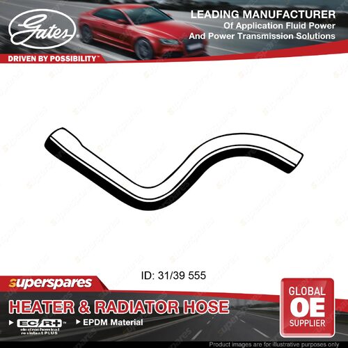 Gates Lower Radiator Hose for Holden Astra TS 1.8L X18XE1 Z18XE 1998-2004