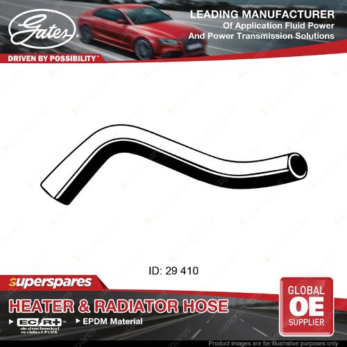 Gates Lower Radiator Hose for Toyota Liteace KM31 KM36 1.5L 01/86-03/92