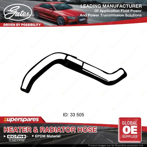 Gates Lower Radiator Hose for Mazda Eunos 30X EC 1.8L 01/96-10/97