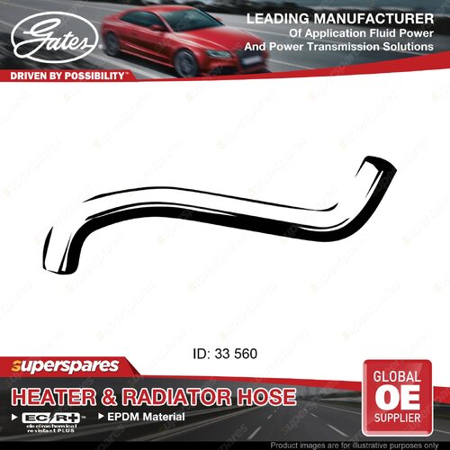 Gates Lower Radiator Hose for Hyundai Accent LC G4ED-G G4ECX G4EA 1.3 1.6 1.5