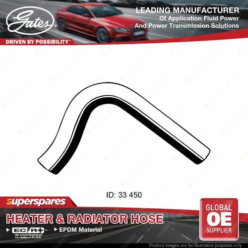 Gates Upper Radiator Hose for Mitsubishi Pajero NS NT NW NM NP Montero V65