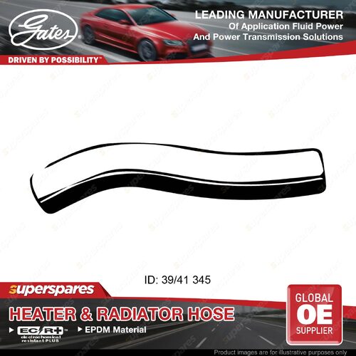 Gates Lower Radiator Hose for Toyota Landcruiser HDJ100 HDJ101 4.2L