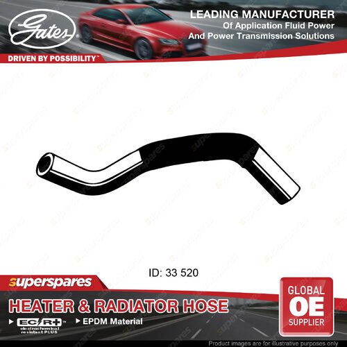 Gates Lower Radiator Hose for Nissan 200SX S14 180Sx Silvia S13 2.0L