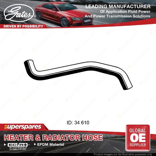 Gates Upper Radiator Hose for Holden Calais VY Commodore VY Crewman VY