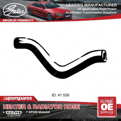 Gates Lower Radiator Hose for Nissan Patrol Y60 GR GQ Pipe 1 to engine