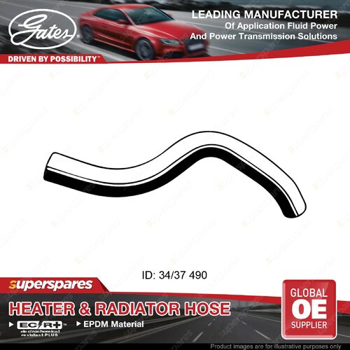 Gates Upper Radiator Curved Hose for Holden Commodore VZ 3.6L 04-07