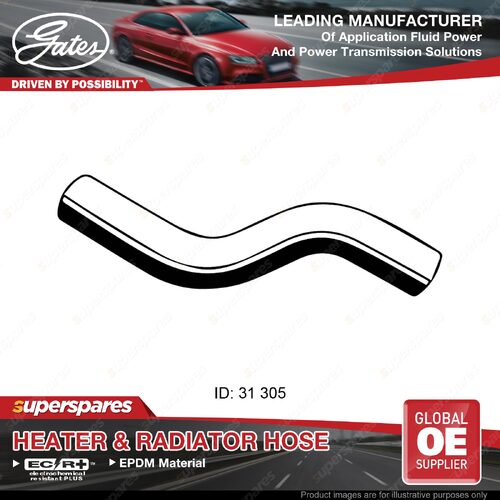 Gates Lower Radiator Hose for Holden Adventra Calais Crewman Onetonner Statesman