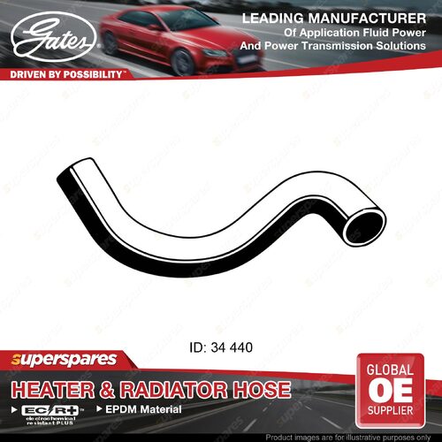 Gates Lower Radiator Hose for Holden Monaro One Tonner VZ Statesman WL