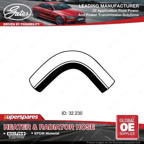 Gates Lower Radiator Hose for Kia RIO BC A5D 1.5L 72KW Length 230mm