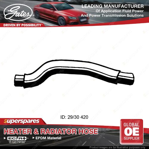 Gates Upper Radiator Hose for Mazda 6 GG GY L3C1 1.8L 2.0L 2.3L 2002-2008