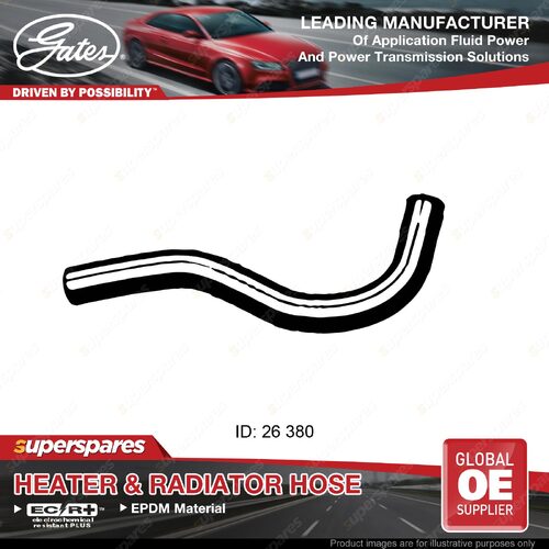 Gates Upper Radiator Hose for Suzuki Baleno EG G16B 1.6L 72KW 95-02