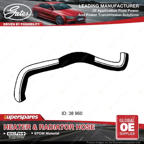 Gates Lower Radiator Hose for Chrysler Grand Voyager GS 3.3L 1995-2001