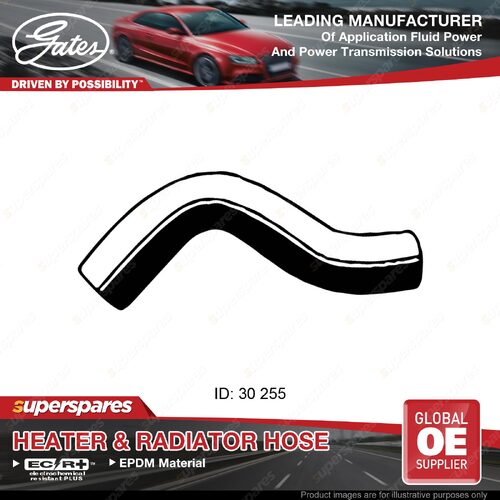 Gates Upper Radiator Hose for Subaru Leone EA82 A10AC4 A10AC5 1800 A10AC A10AK