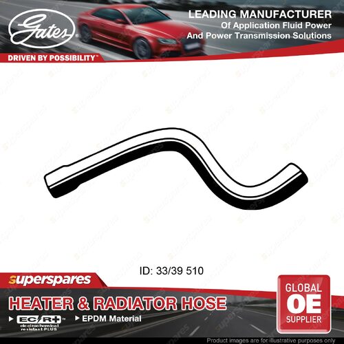 Gates Lower Radiator Hose for Holden Astra AH Z18XE 1.8L 90KW 07/05-03/08