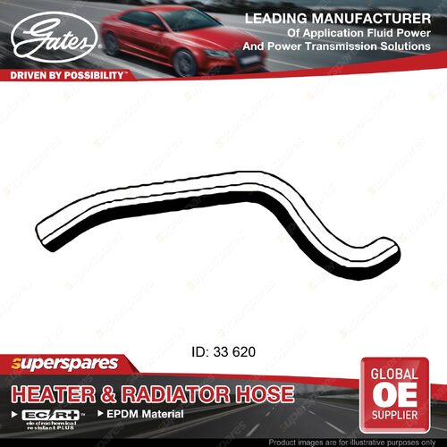 Gates Lower Radiator Hose for Toyota Camry GSV40 Aurion GSV40 3.5L