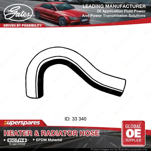 Gates Lower Radiator Hose for Toyota Rav 4 ACA20 ACA21 ACA22 ACA23